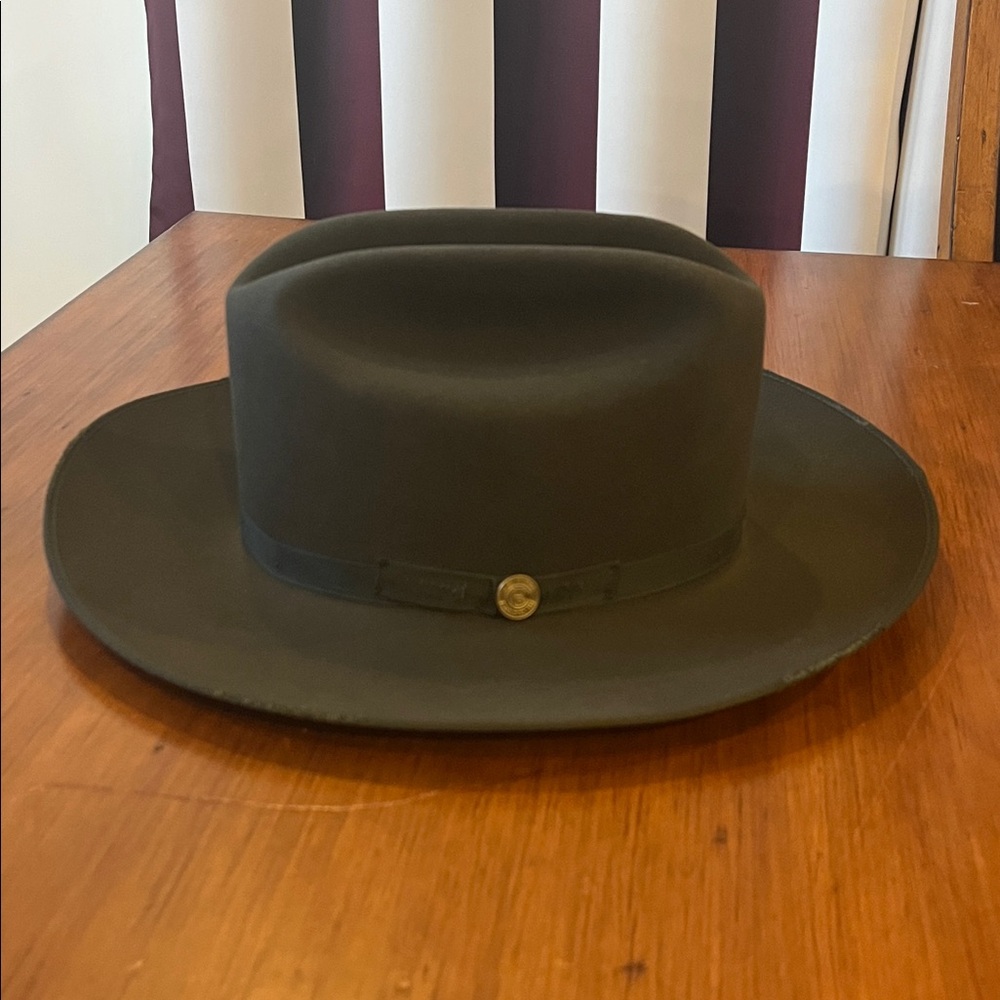 Filson X Stetson Eagle Ranch Hat Rabbit Felt Made in USA Sage Mens Size Large